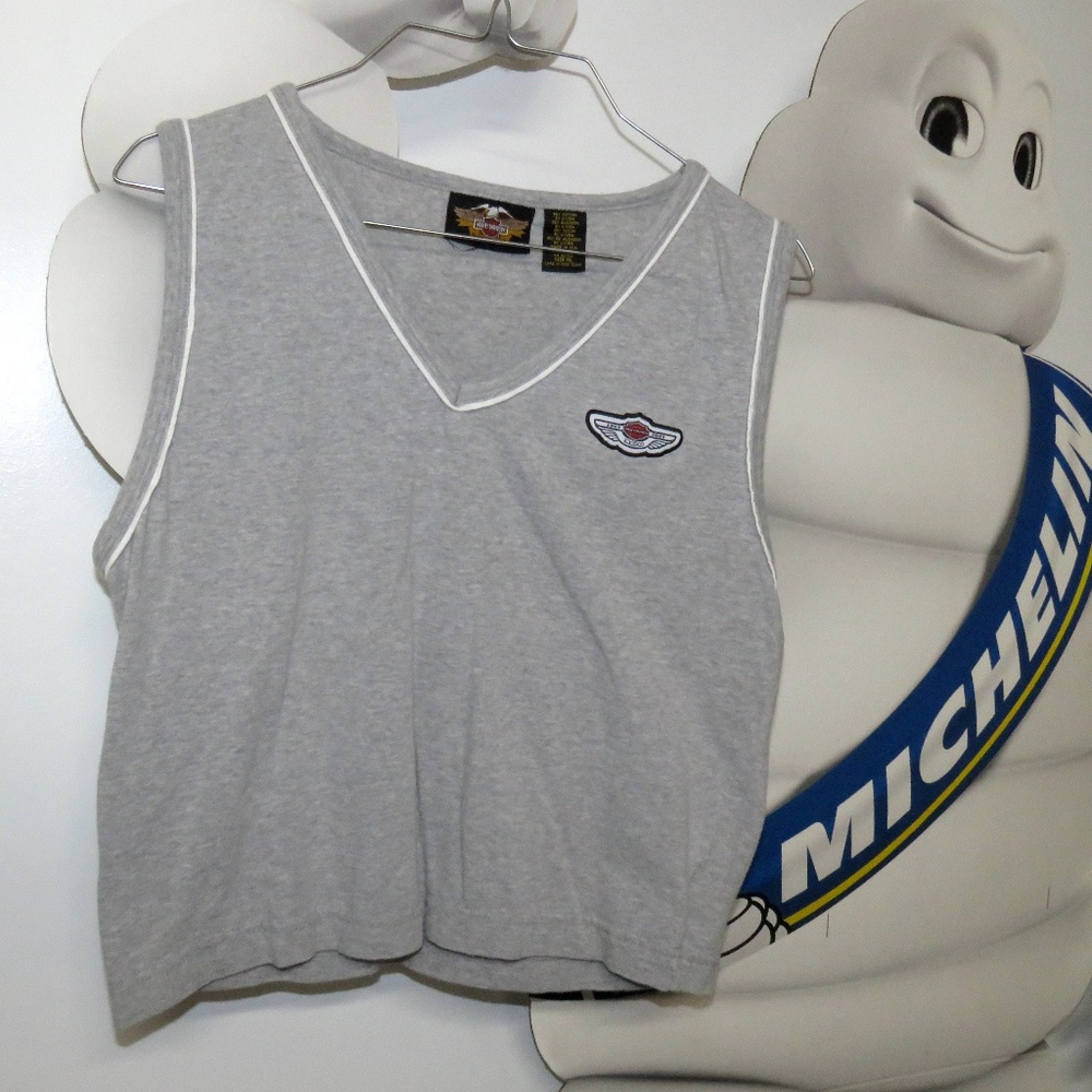 Harley Davidson 100th Anniv Crop Top XL